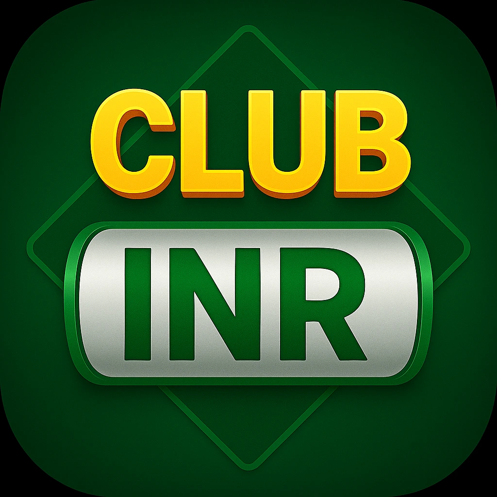 Club INR splash screen and logo